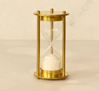 Nautical Vintage Brass Sand Timer