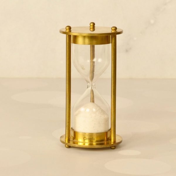 Nautical Vintage Brass Sand Timer