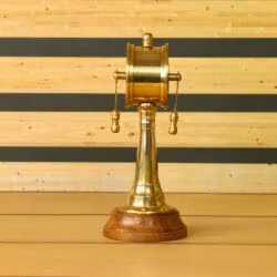 Nautical Ship Telegraph | Moving Handle with Authentic Sound | Desk Decor & Unique Maritime Gift - Image 4