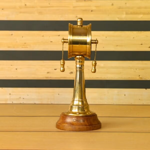 Nautical Ship Telegraph | Moving Handle with Authentic Sound | Desk Decor & Unique Maritime Gift - Image 4