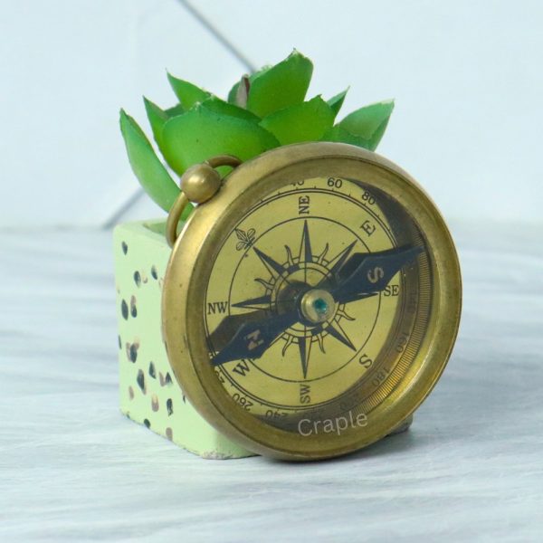 London New York Sydny Royal Magnetic Navigational Vintage Style Brass Pocket Compass - Image 4