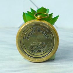 London New York Sydny Royal Magnetic Navigational Vintage Style Brass Pocket Compass - Image 3
