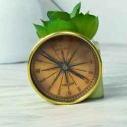 London 1700 Gifting Style Rare Find Handcrafted Solid Brass Gold Finish Navigational Compass, Ideal for Gifting - Image 6