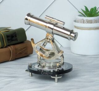 Silver Alidade Telescope