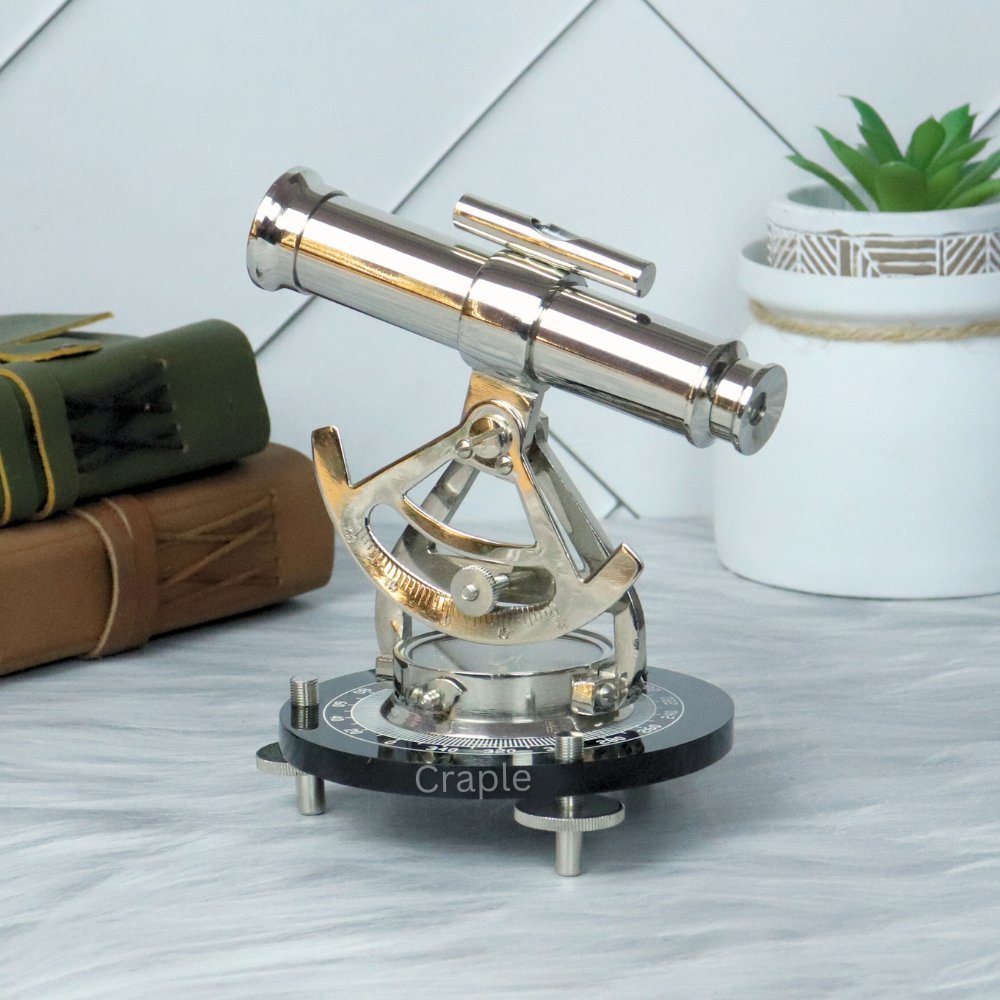 Silver Alidade Telescope