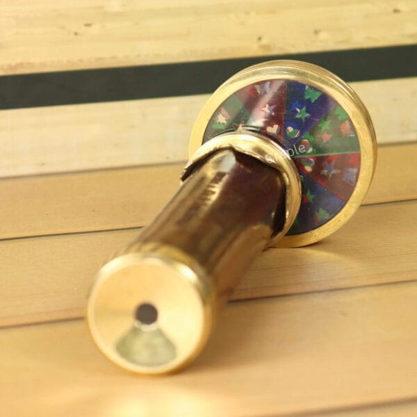 Colorful 3D Kaleidoscope with Wooden Finish – The Ultimate Nautical Gift for Children - Image 2
