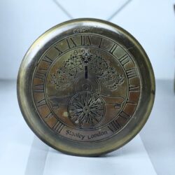 Stanley London Black Antique Brass Compass | Engraved Poem, Handcrafted | Collector's Pocket Gift - Image 7
